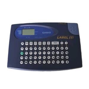 Casio KL-60 Label Maker EZ Label Printer Blue Tested Working